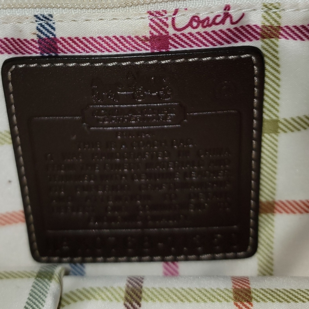 Coach Drawstring Signature Drawstring Carryall Sh… - image 4
